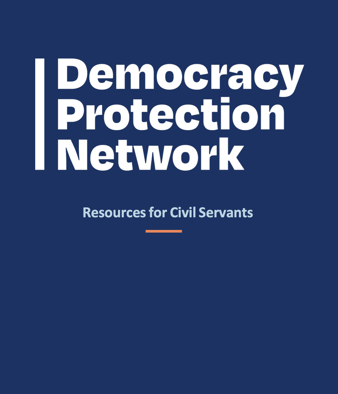 Thumbnail of front page of Civil Servants resource.