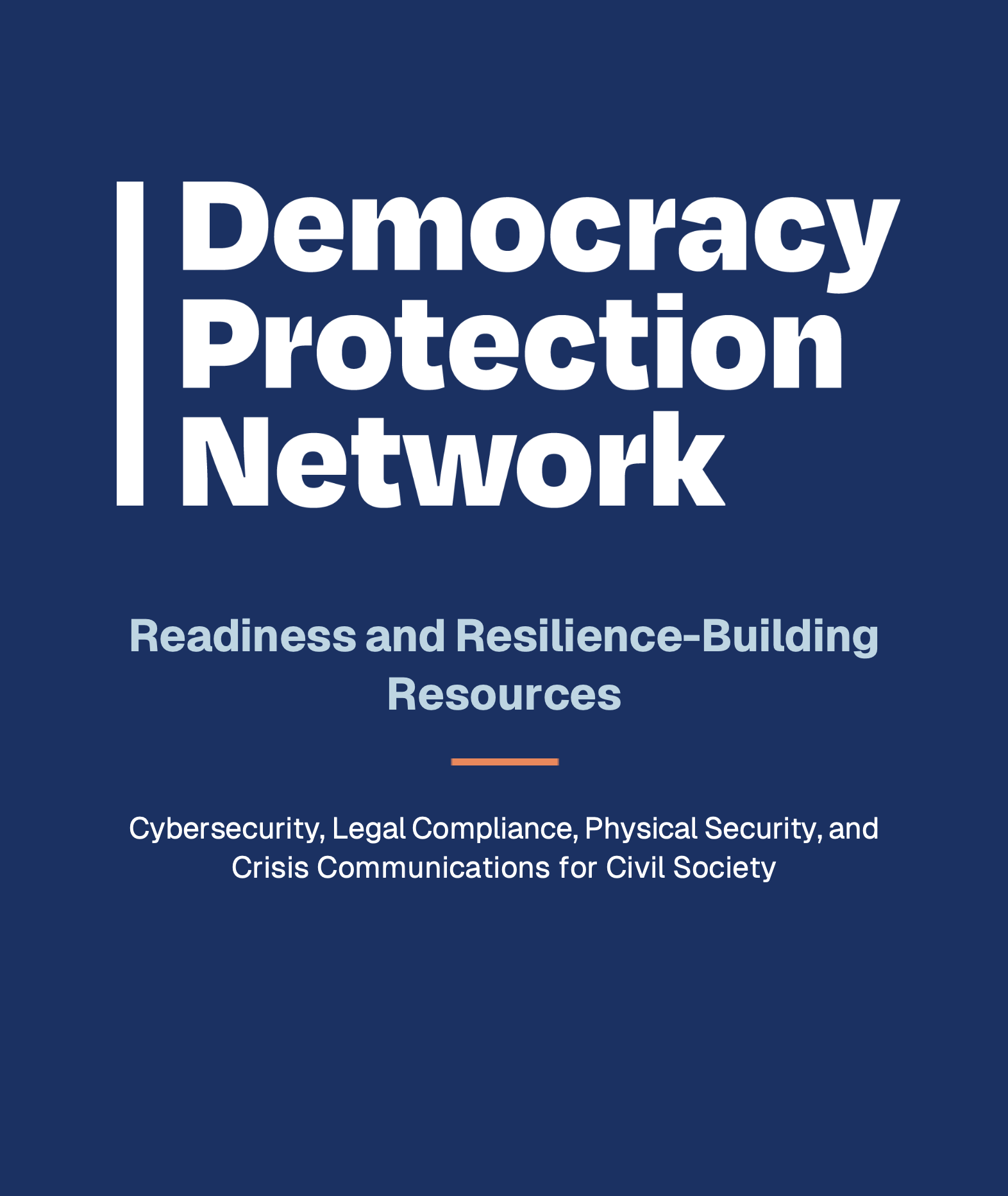 Thumbnail of front page of Readiness and Resilience-Building Resources report.